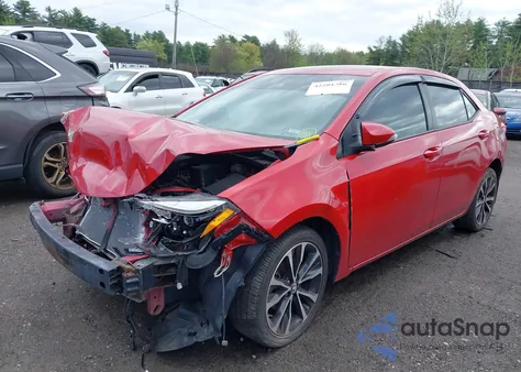 2017 Toyota Corolla Se from USA, damaged, VIN 2T1BURHE6HC901392